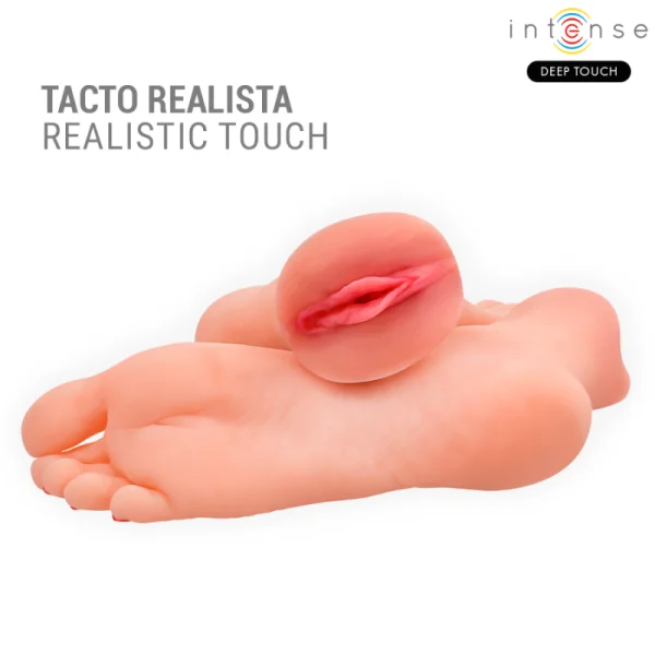 Gabbie Zweiteiliger Fussförmiger Masturbator von Intense Deep Touch | Fesselliebe.de