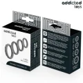 Set mit Strukturiertem Cockring In 4 Grössen von Addicted Toys