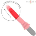 Cynthia Fernbedienungs-Stossvibrator mit Wärmefunktion von Intense High Tech