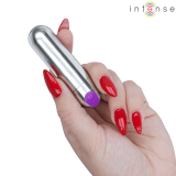 Karen Mini wiederaufladbarer Vibrationskugel Silber von Intense Fun | Fesselliebe.de