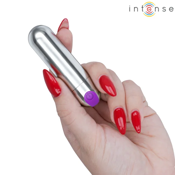 Karen Mini wiederaufladbarer Vibrationskugel Silber von Intense Fun | Fesselliebe.de