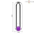 Karen Mini Wiederaufladbarer Vibrationskugel Silber von Intense Fun Toys