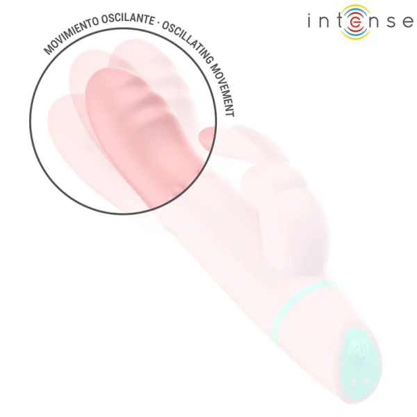 Alvin Kaninchenstimulator & Rollvibrator + Oszillierend von Intense High Tech