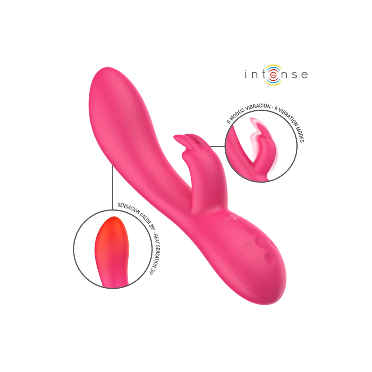 Tammy Kaninchen-Stimulator mit Wärme von Intense High Tech