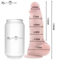 Mr Kleiner Spencer Silikondildo 19 cm -Ø- 4,5 cm von Mr. Intense Dildos