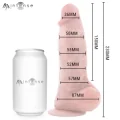 Mr mittlerer Spencer Silikondildo 23 cm -Ø- 5,7 cm von Mr. Intense Dildos