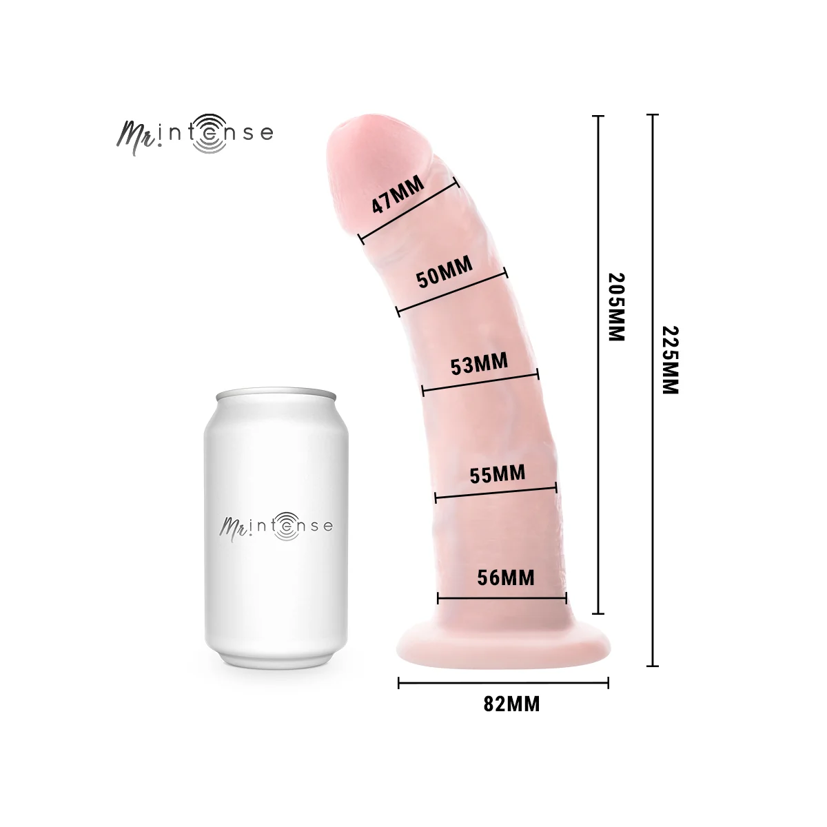 Mr Big Terence Dildo 22,5 cm -Ø- 5,6 cm von Mr. Intense Dildos