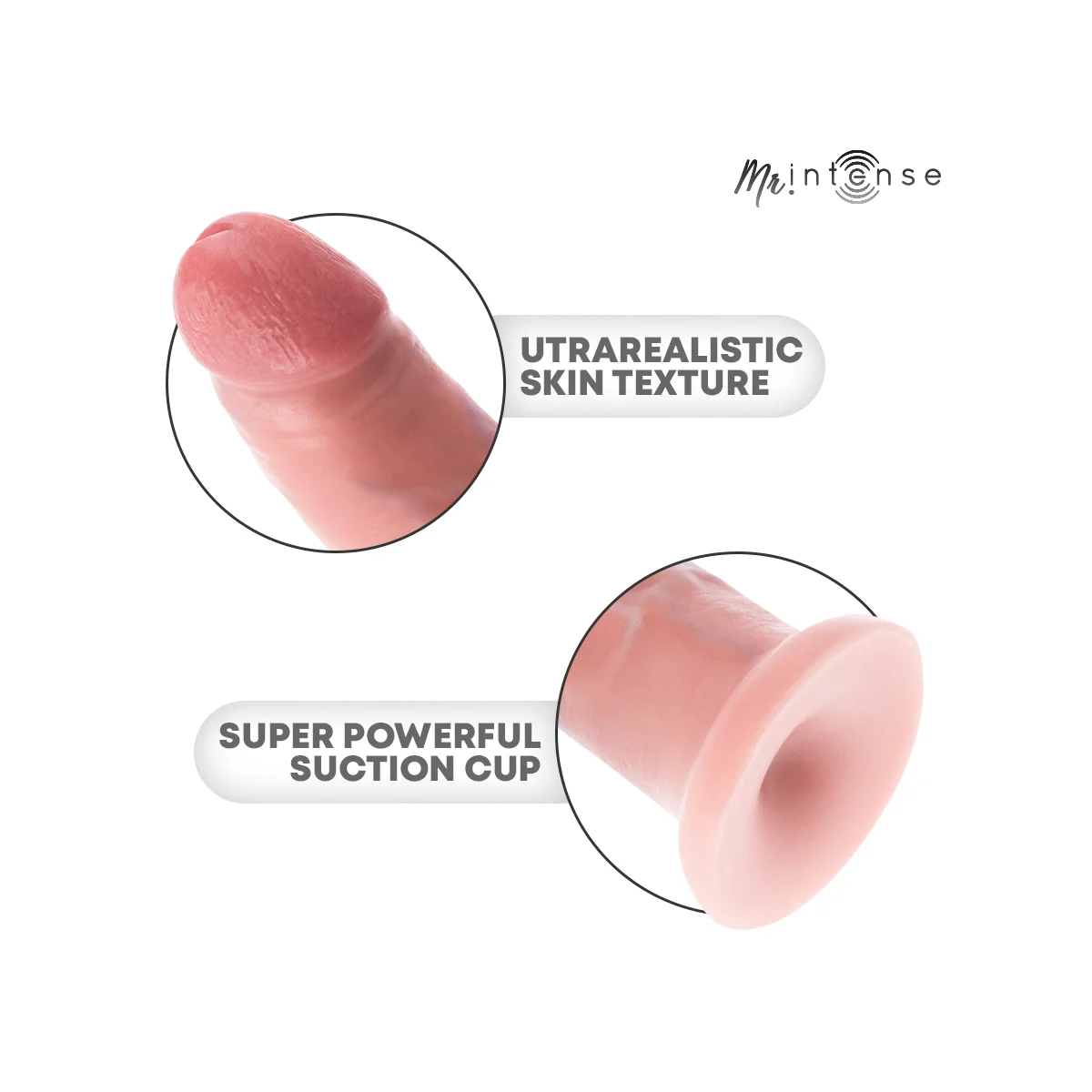 Mr Kleiner Terence Dildo 16,5 cm -Ø- 4,6 cm von Mr. Intense Dildos