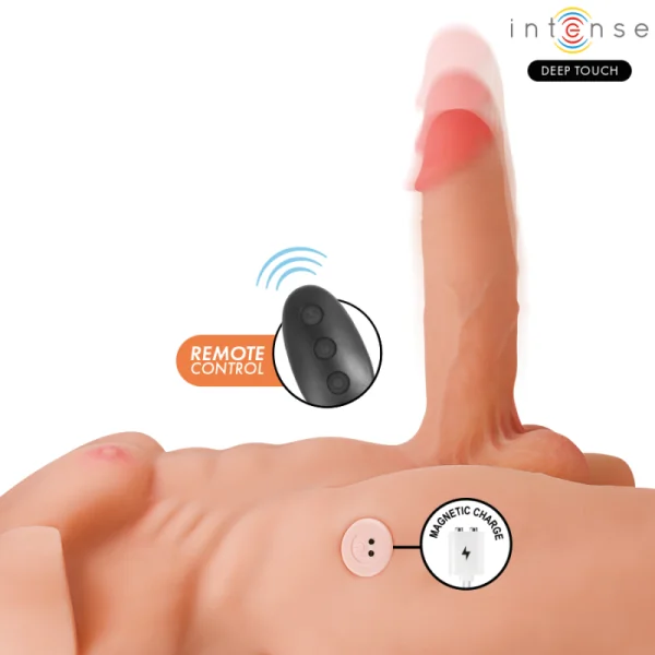 Dildo mit Druck- und Vibrationsmöglichkeiten, Fernbedienung, 6,2 Kg von Intense Bodies & Masturbators