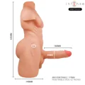 Dildo mit Druck- und Vibrationsmöglichkeiten, Fernbedienung, 6,2 Kg von Intense Bodies & Masturbators