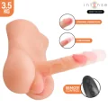 Dildo mit Druck- und Vibrationsfunktion, Fernbedienung, 3,5 Kg von Intense Bodies & Masturbators
