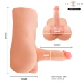Dildo mit Druck- und Vibrationsfunktion, Fernbedienung, 3,5 Kg von Intense Bodies & Masturbators