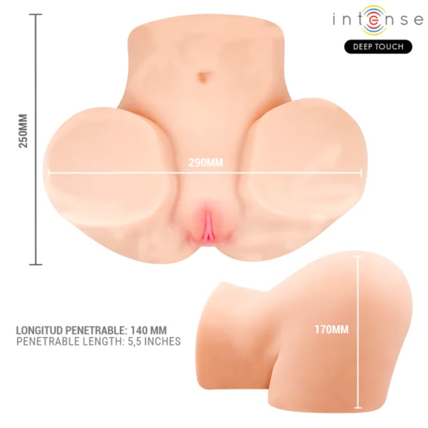 aug-, Wärme-, Vibrations- und Stimmeffekten mit Fernbedienung 5,3 Kg von Intense Bodies & Masturbators