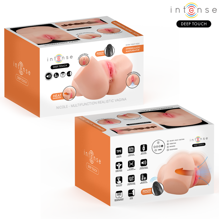 Saug-, Wärme-, Vibrations- und Stimmeffekten mit Fernbedienung 5,3 Kg von Intense Bodies & Masturbators