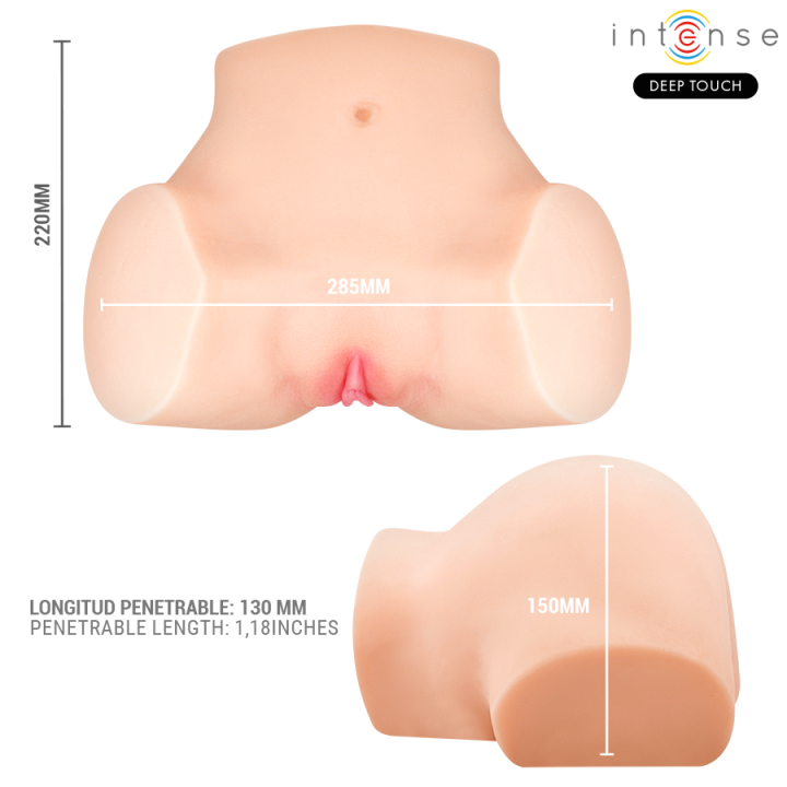 Saug-, Wärme-, Vibrations- und Stimmeffekten mit Fernbedienung 5,3 Kg von Intense Bodies & Masturbators