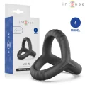 John Verstellbarer Dreifach-Penisring Modell 4 von Intense For Him