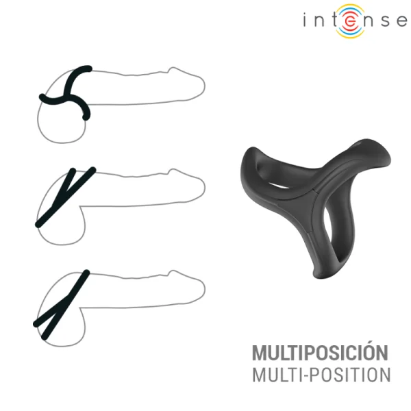 Alfie Verstellbarer Dreifach-Penisring Modell 6 von Intense For Him