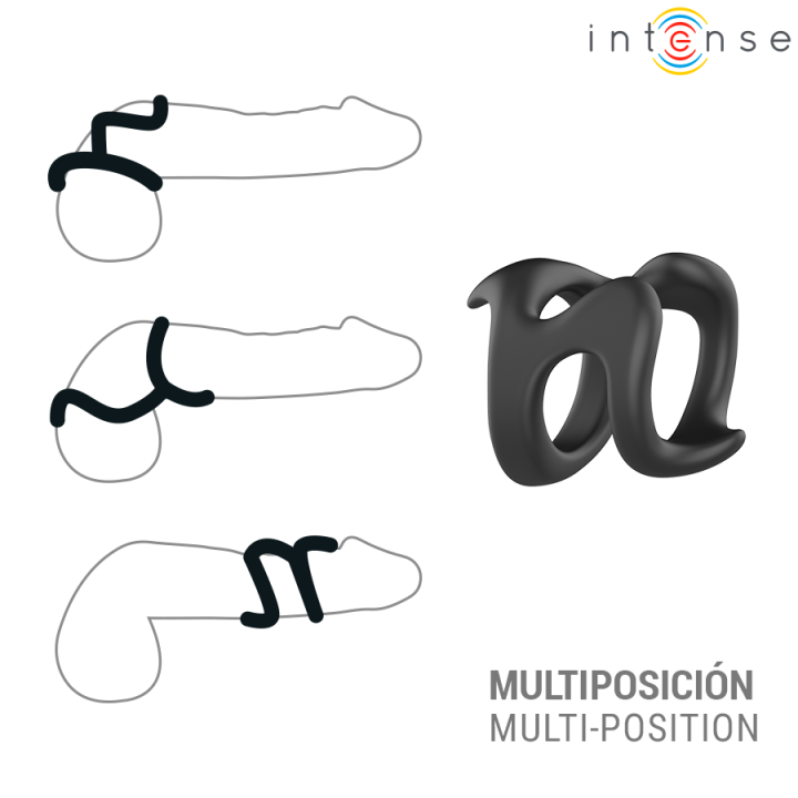 Nikolaj Verstellbarer Penisring Modell 8 von Intense For Him