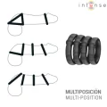 Michiel Set mit 4 Penisringen Modell 10 von Intense For Him
