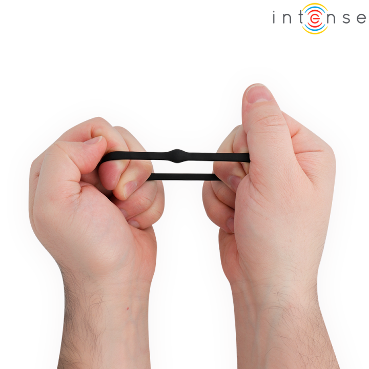 Michiel Set mit 4 Penisringen Modell 10 von Intense For Him