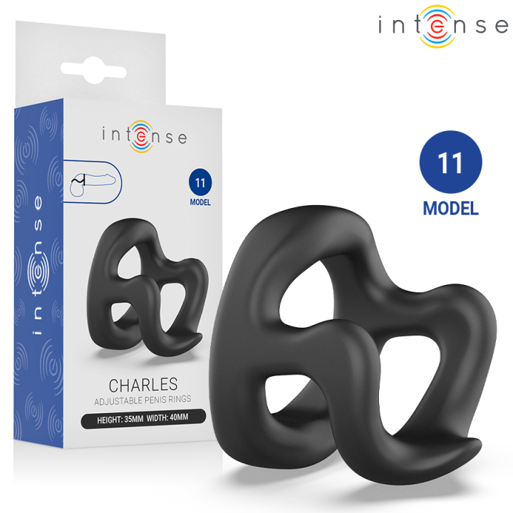 Charles Verstellbarer Penisring Modell 11 von Intense For Him