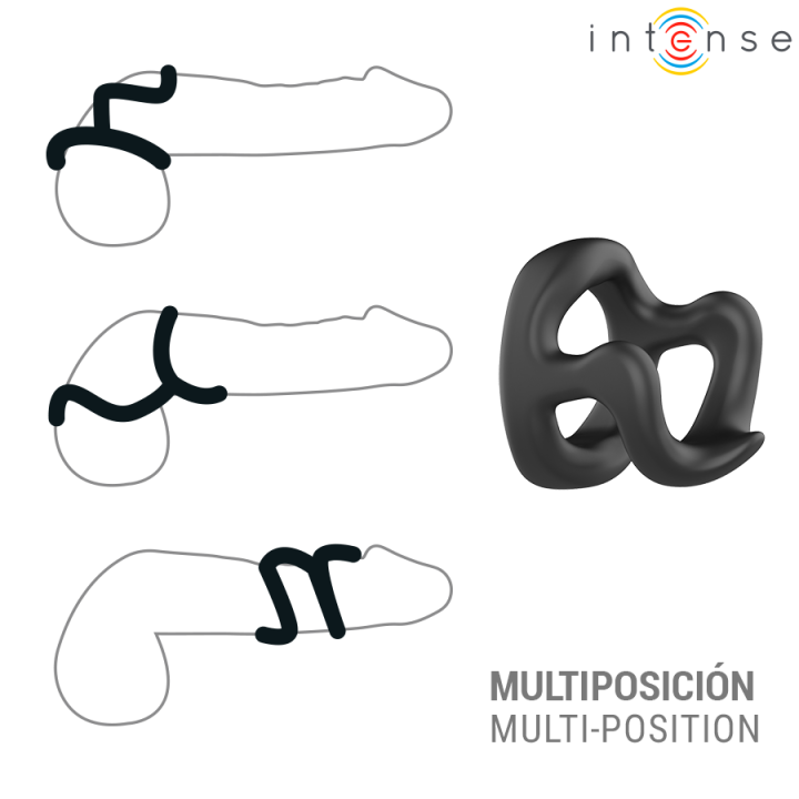 Charles Verstellbarer Penisring Modell 11 von Intense For Him