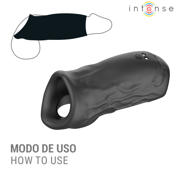 Sean Vibrierender Verstellbarer Penisring Modell 13 von Intense For Him