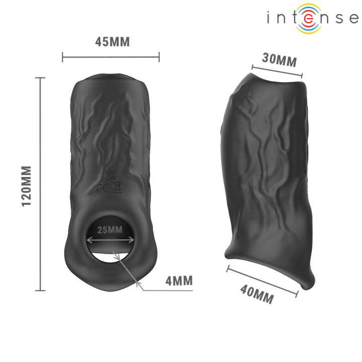 Sean Vibrierender Verstellbarer Penisring Modell 13 von Intense For Him