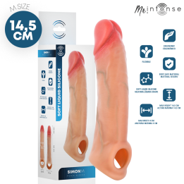 Mr Simon M Silikon-Penishülle 14,5 cm -Ø- 4 cm von Mr. Intense Penis Accessories