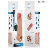 Mr Arnold M Vibrator Silikon-Penishülle mit Fernbedienung 14,5 cm -Ø- 4 cm von Mr. Intense Penis Accessories