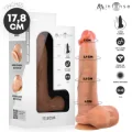 Bruce S Silikon-Dildo mit Hoden, 17,8 cm, Ø 4 cm von Mr. Intense Dildos