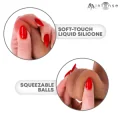 Bruce S Silikon-Dildo mit Hoden, 17,8 cm, Ø 4 cm von Mr. Intense Dildos