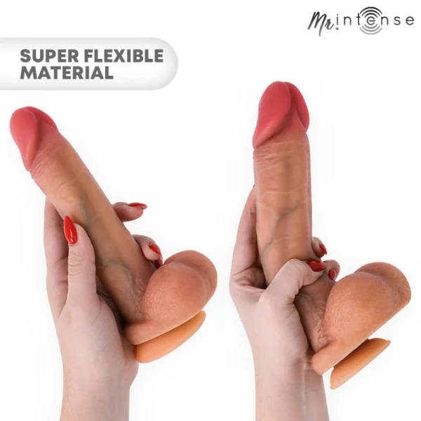 Gary M Ultra-Realistischer Silikon-Penis mit Hoden 20 cm – Ø – 4,2 cm von Mr. Intense Dildos