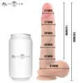Gary M Ultra-Realistischer Silikon-Penis mit Hoden 20 cm – Ø – 4,2 cm von Mr. Intense Dildos