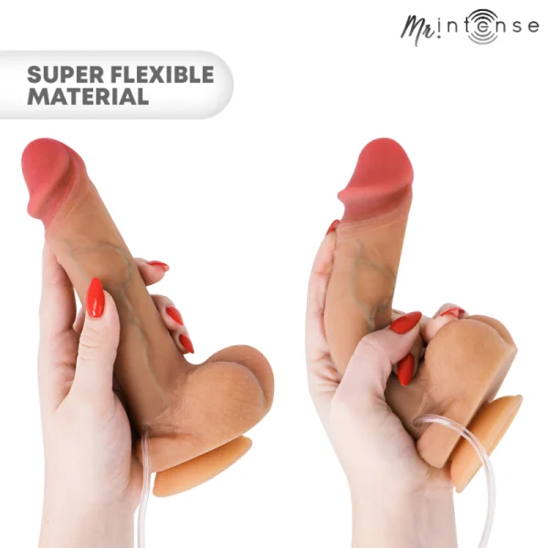 Mr Danny Silikon-Ejakulationsdildo 20,5 cm -Ø- 4 cm von Mr. Intense Dildos
