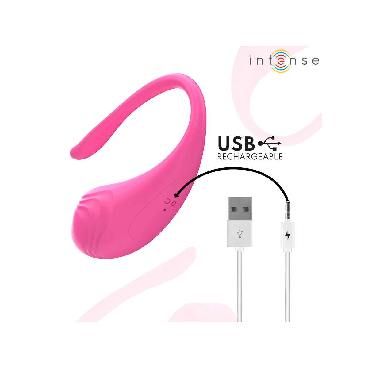 Olivia Pink Vibrations-Ei mit Fernbedienung von Intense Remote Control
