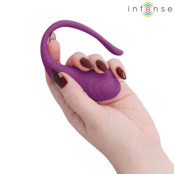 Olivia Purple Vibrations-Ei mit Fernbedienung von Intense Remote Control