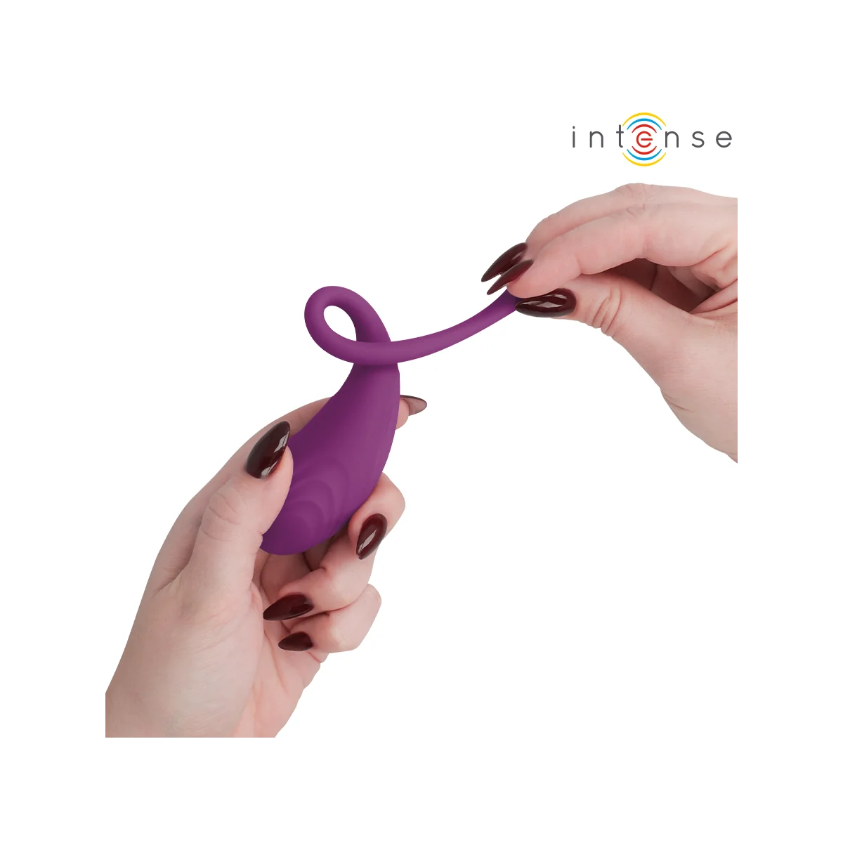 Olivia Purple Vibrations-Ei mit Fernbedienung von Intense Remote Control