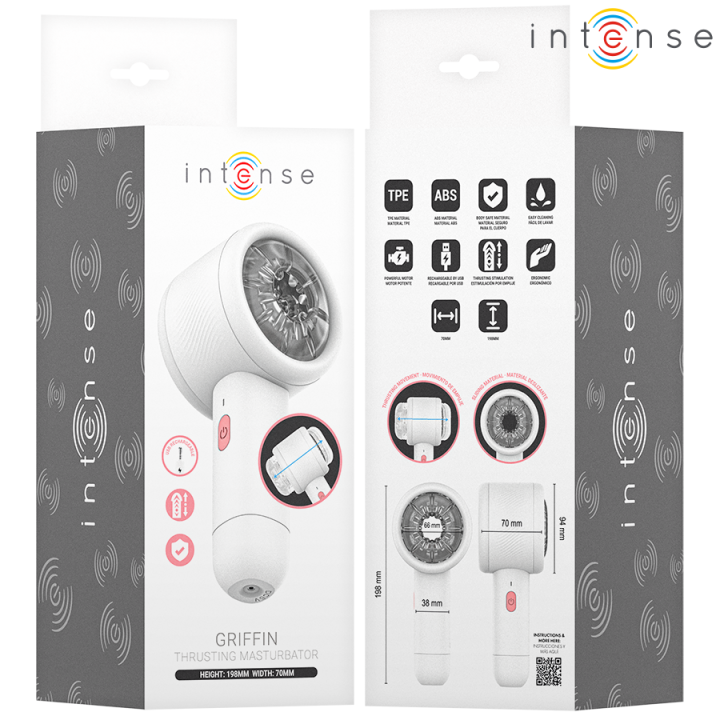 Griffin Masturbator mit Fortgeschrittenem Stoss von Intense Toys | Fesselliebe.de