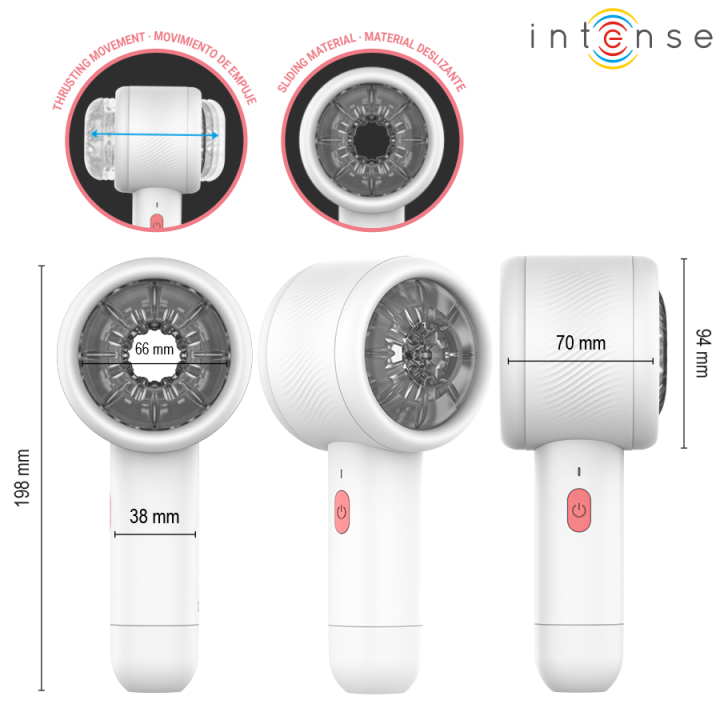 Griffin Masturbator mit Fortgeschrittenem Stoss von Intense Toys | Fesselliebe.de