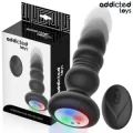Rotierender Vibrierender Analplug mit Led-Licht und Fernbedienung von Addicted Toys