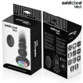 Rotierender Vibrierender Analplug mit Led-Licht und Fernbedienung von Addicted Toys