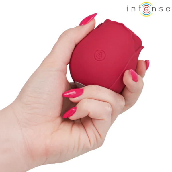 Camellia Klitoralsaugspotine Rose Von Waves Bordeaux von Intense High Tech