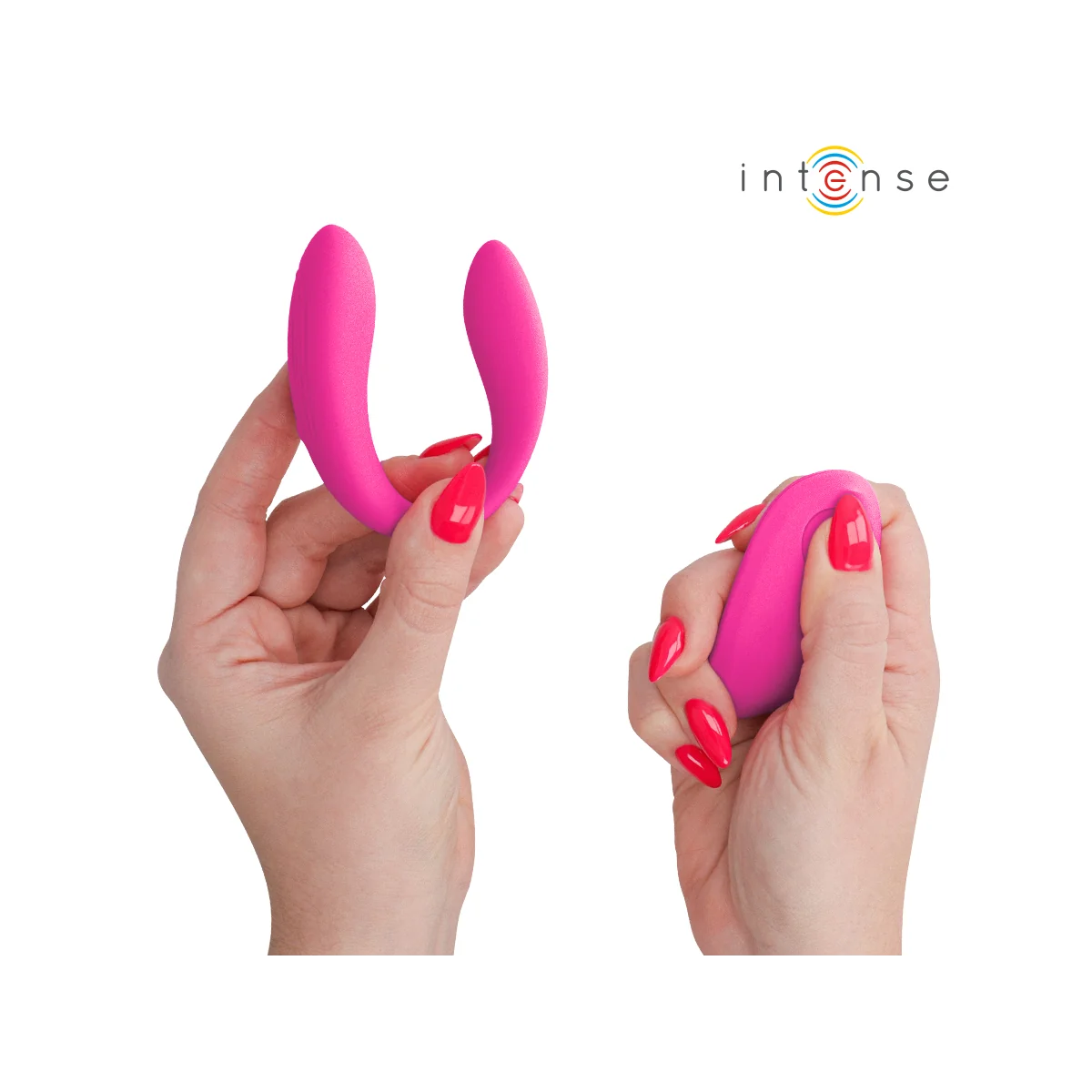 Nora Vibrationsklemmenstimulator Pink von Intense Remote Control