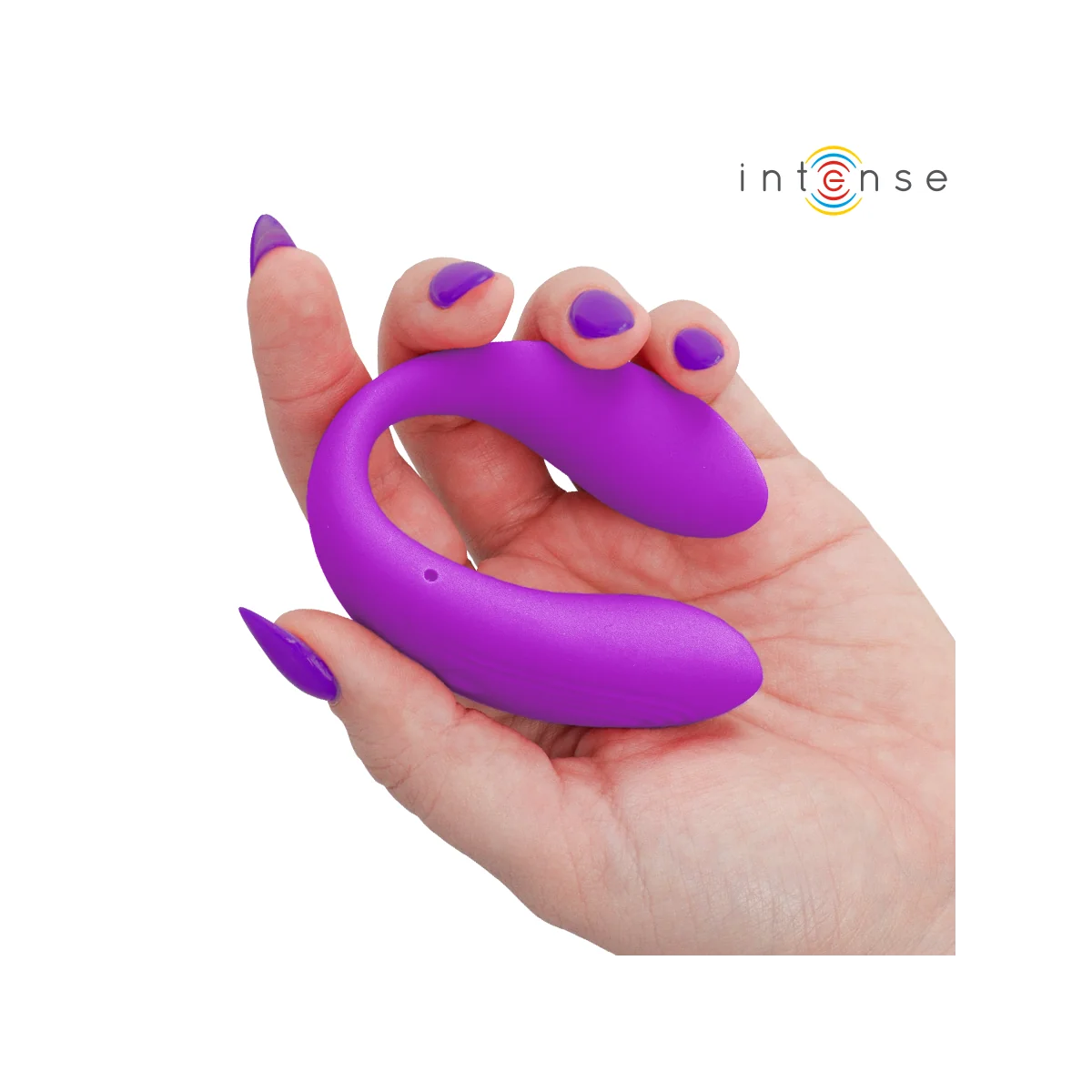 Nora Vibrationsklemmenstimulator Lila von Intense Remote Control