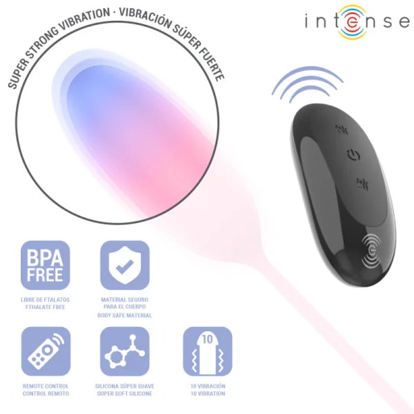 Pamela Gradient G-Punkt Vibrator von Intense Remote Control