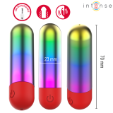 Debbie Rainbow Klitoris Vibrierende Kugel von Intense Fun Toys