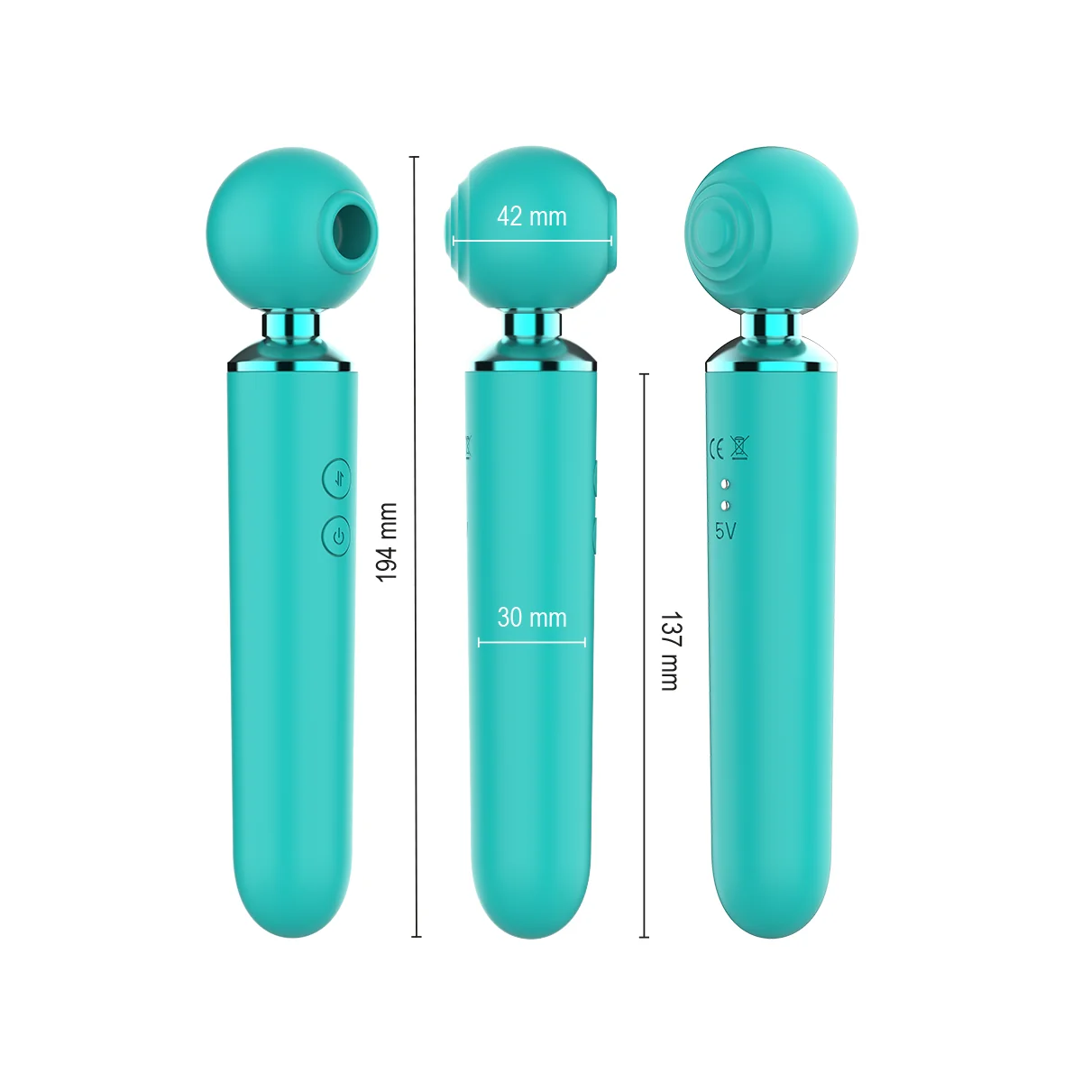 Hamby Multifunktions-Saug- und Vibrationsstimulator von Intense High Tech