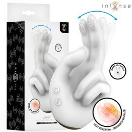 Jimmy Handgeformter Multifunktionsstimulator mit Vibration und Wärme von Intense High Tech