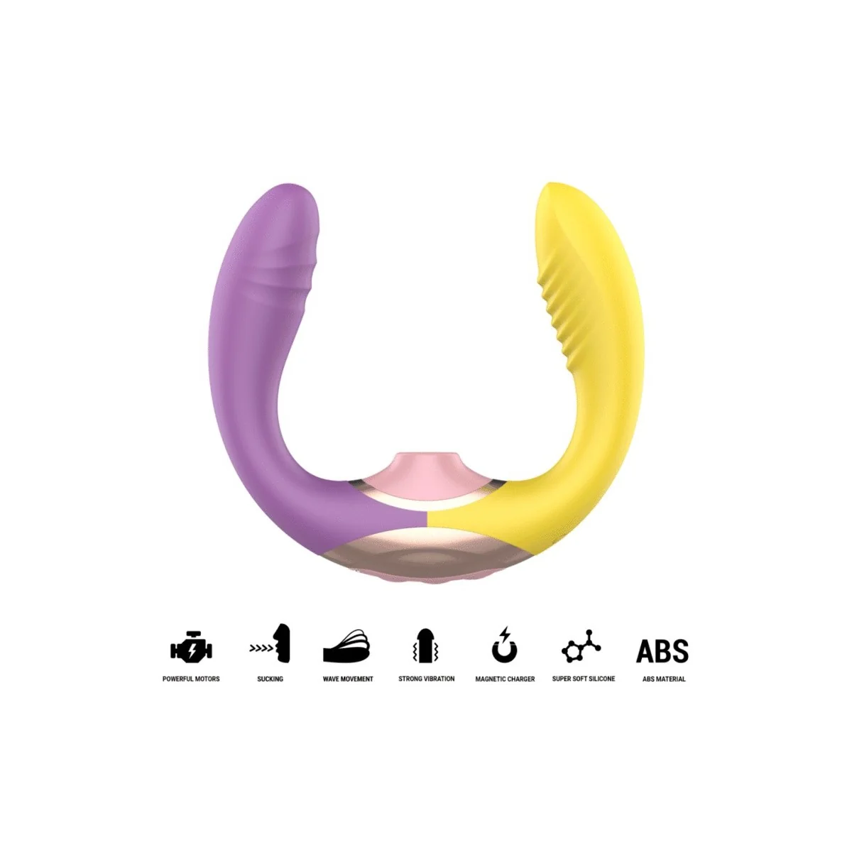 Willow 3-In-1 Saug- und Vibrationsstimulator von Intense High Tech